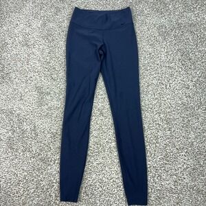 Nike Pants Womens XS Blue Dri-FIT Ankle Leggings Running Gym Yoga Workout Sports